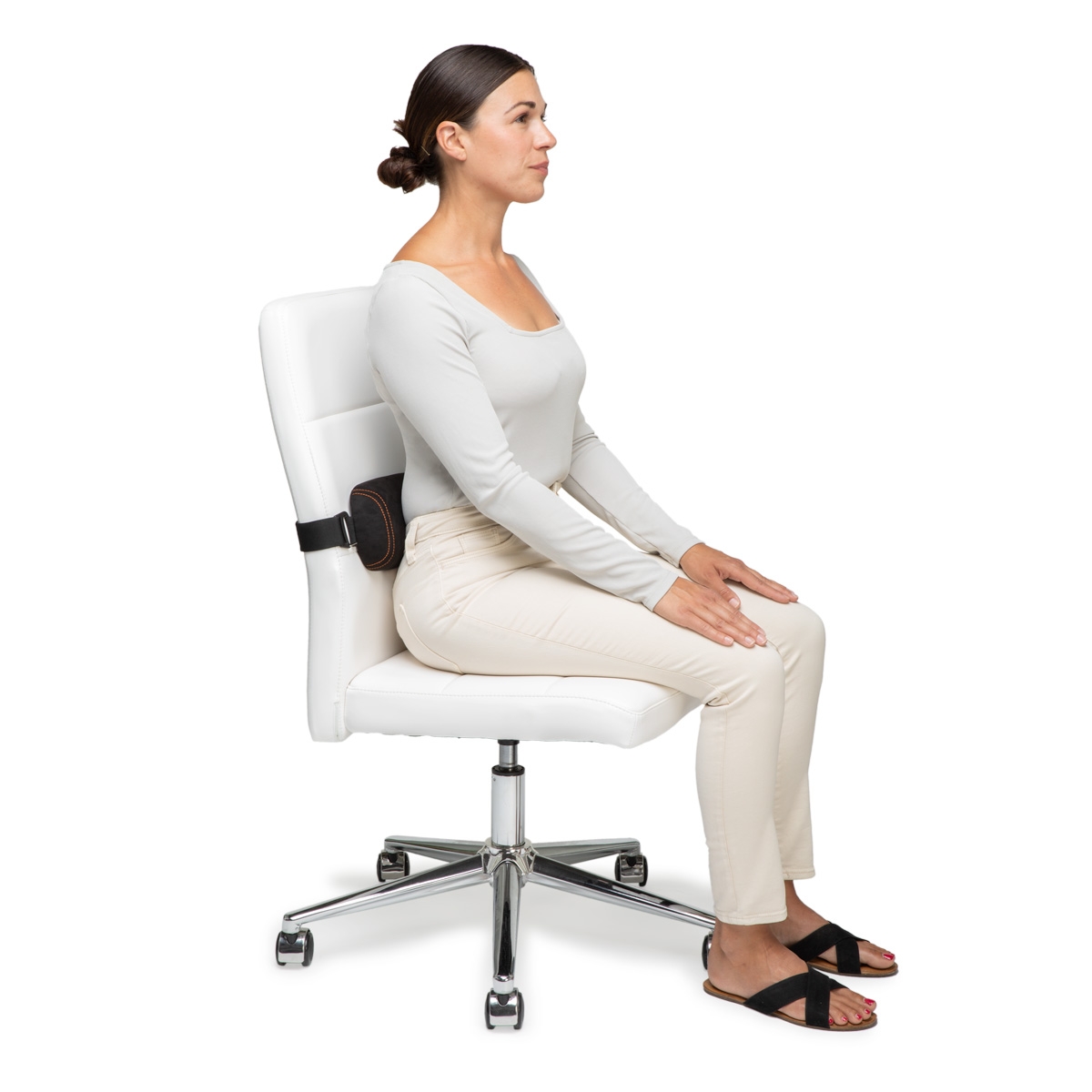 The Original McKenzie Super Roll by OPTP – USA-made Low Back Lumbar Support  for Office Chairs, Car Seats and Travel. The Preferred Lumbar Pillow by  Physical Therapists and Chiropractors. 