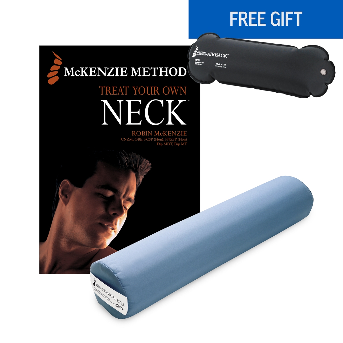 Treat Your Own Neck and McKenzie Cervical Roll Set
